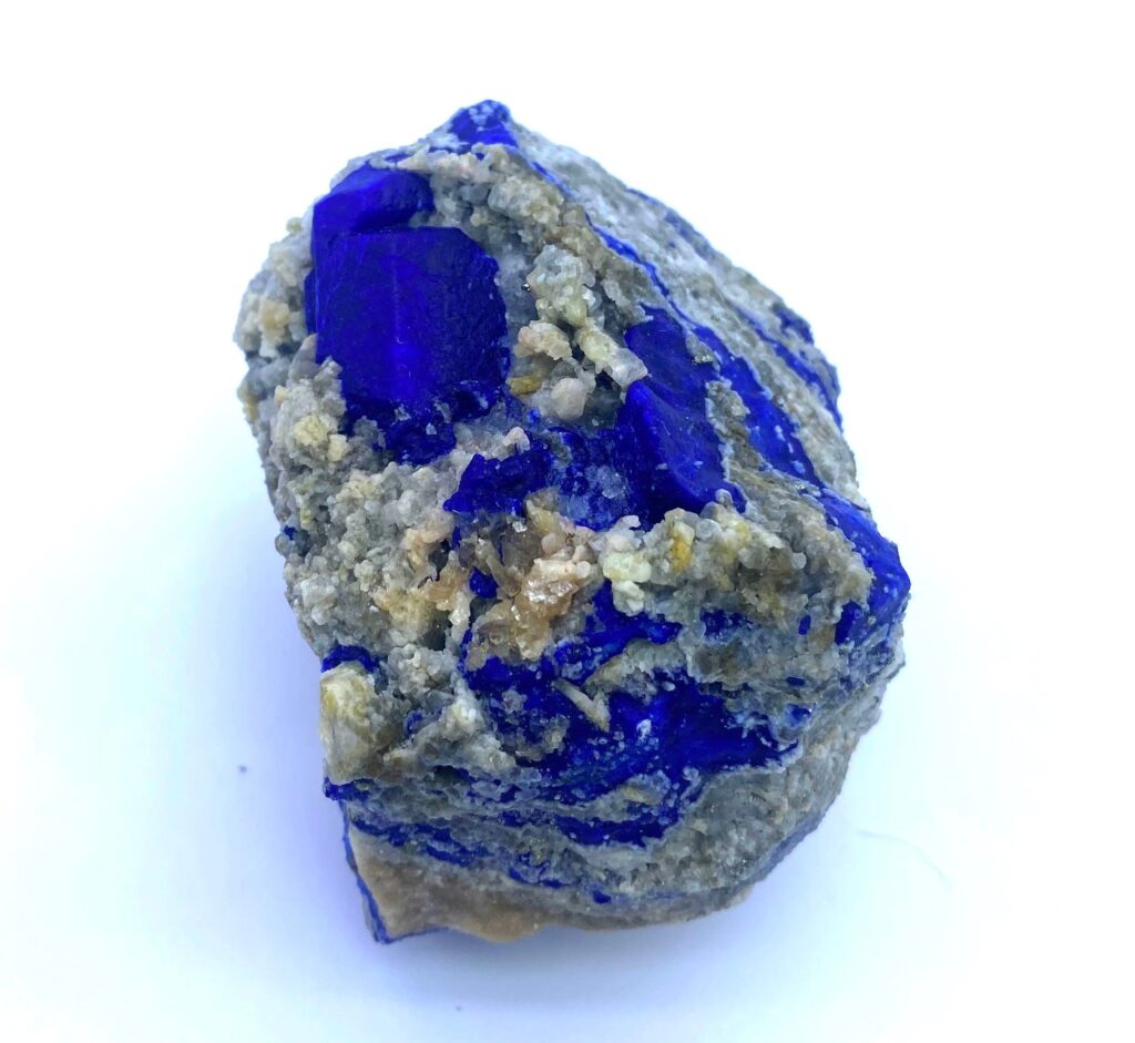 Blue Lapis Lazurite On Matrix Specimen - Afghan Precious Minerals